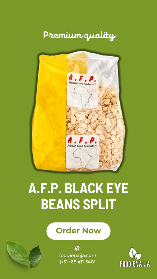 A.F.P. Black Eye Beans Split 500g